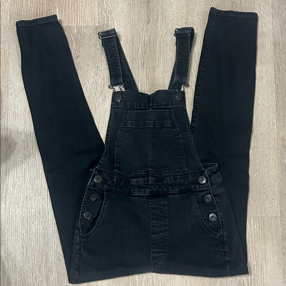 3x1 black denim overalls
